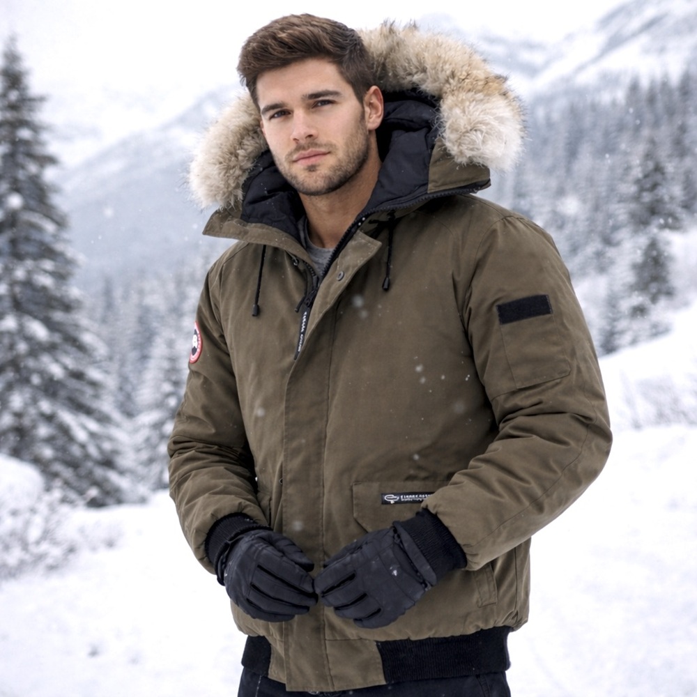 Canada Goose Men’s Vintage Chilliwack Bomber Heritage Jacket
